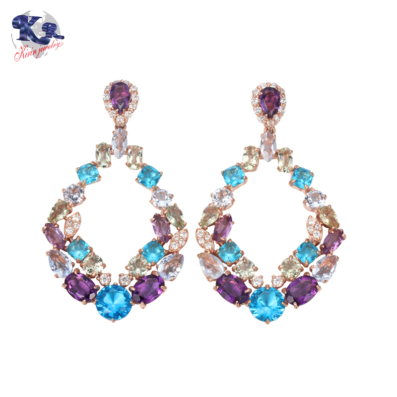 Kirin 925 sterling silver Luxury earrings for women 35841