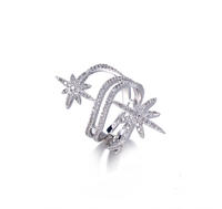 Lucky Star Ring Fashion Jewelry For Women Kirin Jewelry 105047
