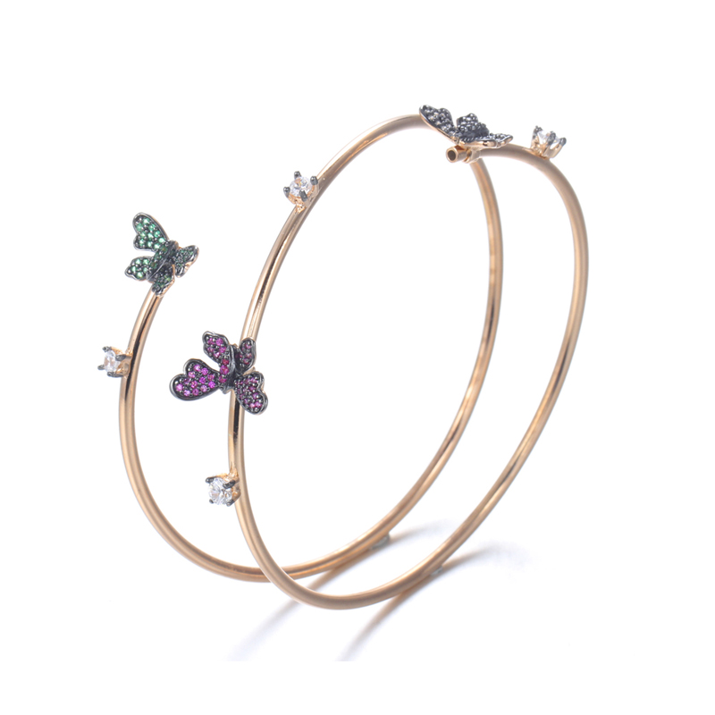 Fashion Jewelry Zircon butterfly Bracelet - Charm Jewelry Gift for Women 50832 Kirin Jewelry