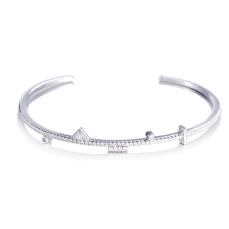 Kirin Jewelry -Best Jewelry Chain 925 Sterling Silver Geometric Ornament