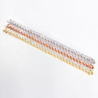 Wholesale Tennis Bracelets Pricess cut Cubic Zirconia Fashion Bracelets Jewelry 60167