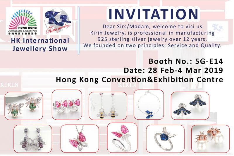 Kirin Jewelry -Hongkong Jewlery Show On March 2019 | 925 Silver Ring Price