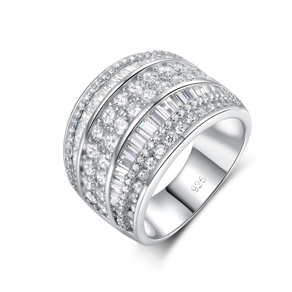 Zircon Jewelry 925 Sterling Silver Ring 107316