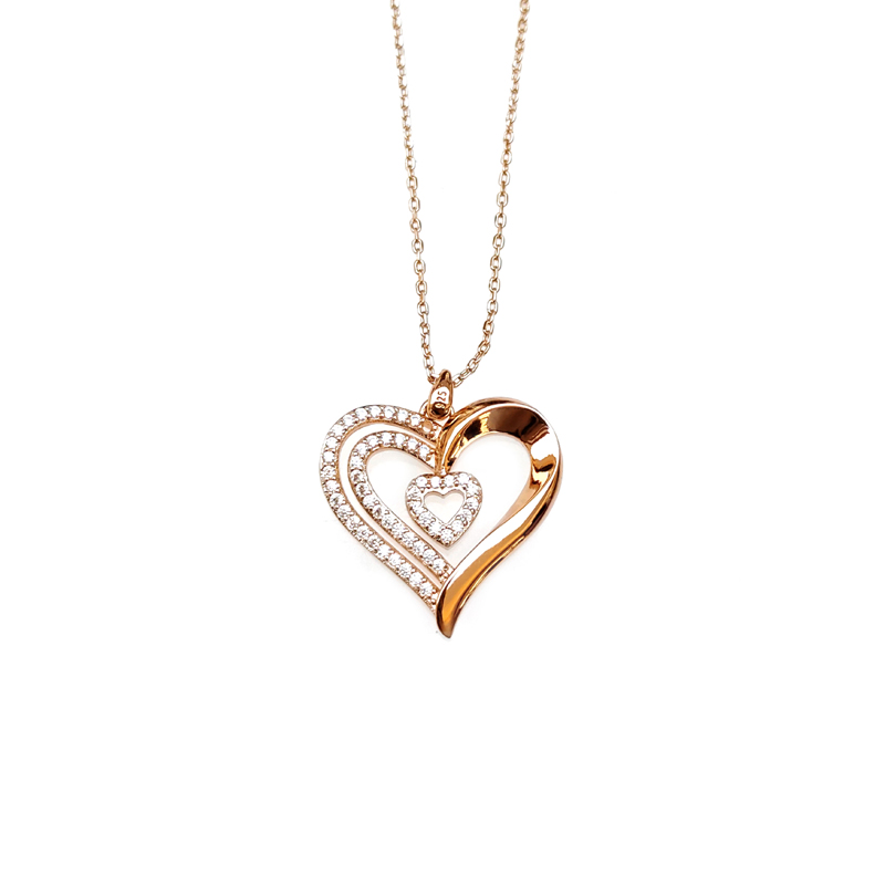 Love 925 Sterling Silver Pendant for Woman 28464