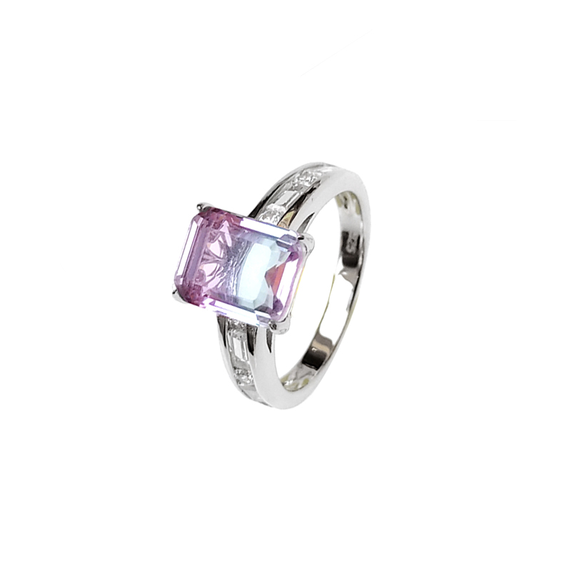 Pretty Color 925 Sterling Silver Ring for Woman 102404