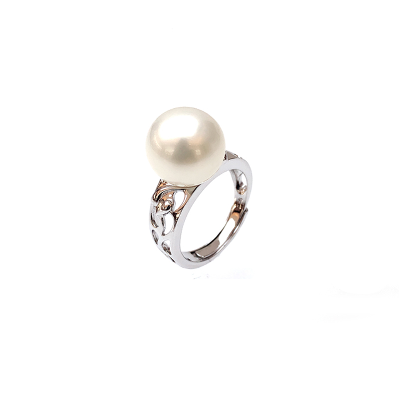 Minimalist Pearl 925 Sterling Silver Rings for Woman 19260