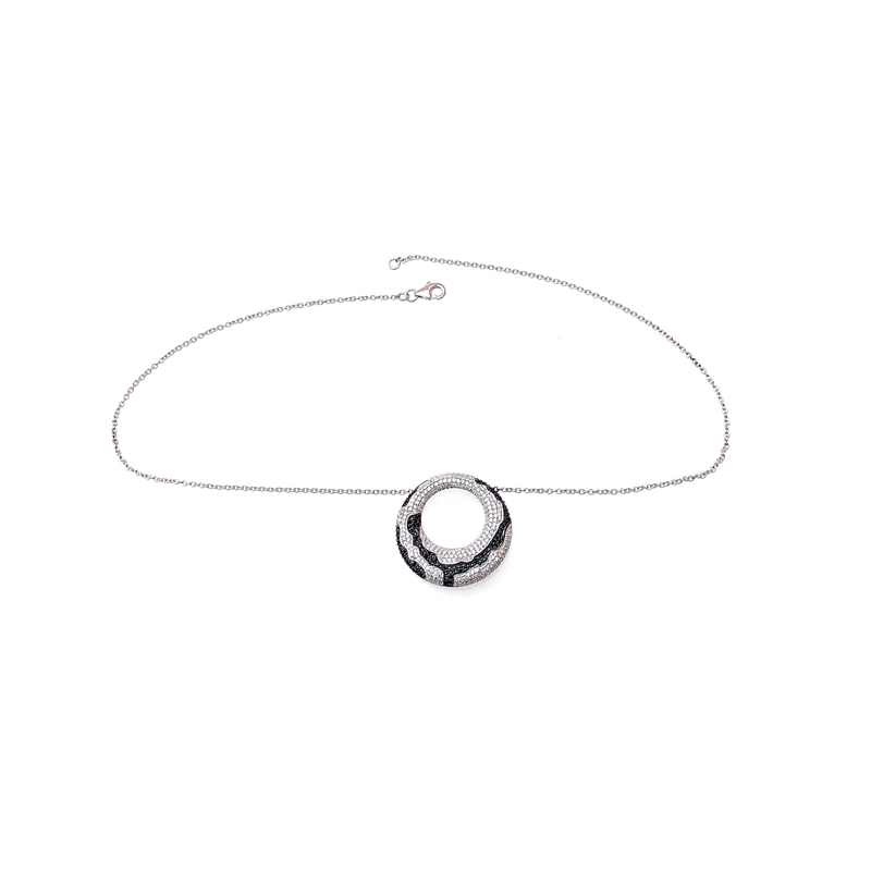 Minimalist 925 Sterling Silver Pendant for Ladies 70068B