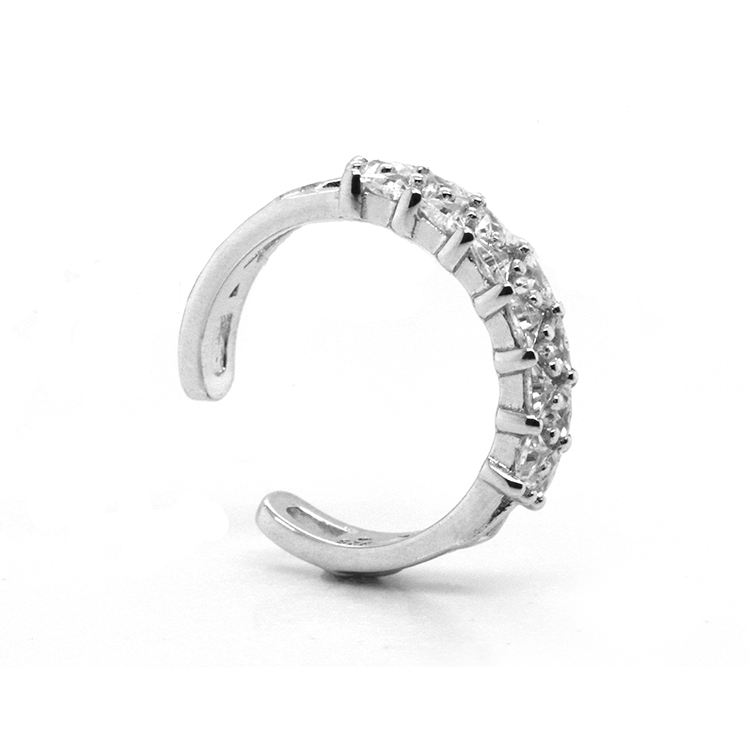 Charming 925 Sterling Silver CZ Rings for Woman 102133