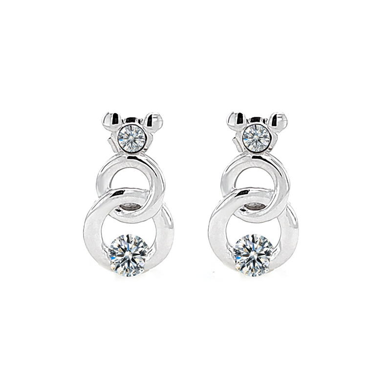 product-925 sterling silver earrings-Kirin -img