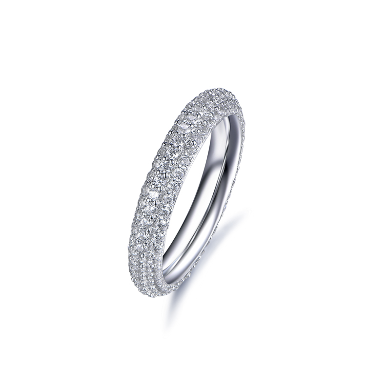 Hot Selling Fashion Jewelry Sterling Silver Simple Ring