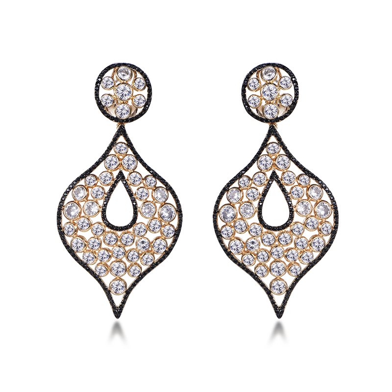 Super price Brass-plated hoops earrings For Women Girl