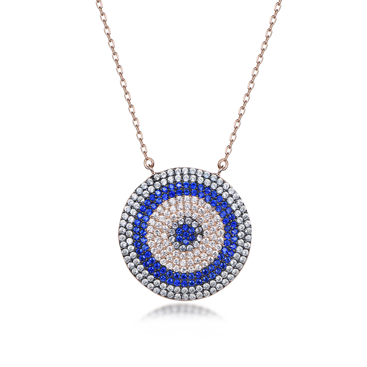 Creative Turkish Eye necklace with blue pendant necklace